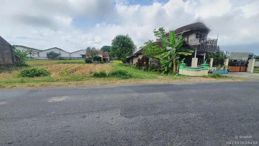 Dekat Jl. Wonosari Tanah Apik Berbah Sleman Di Jalan Utama Kalitirto