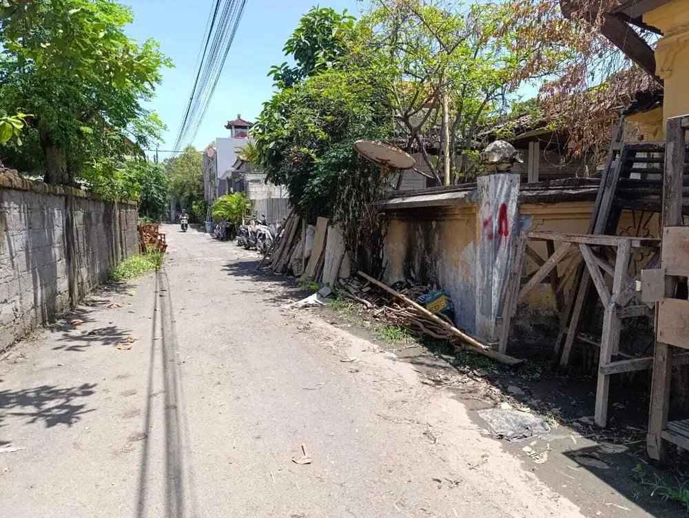 Di jual tanah jalan Danau Tondano, Sanur, Bali