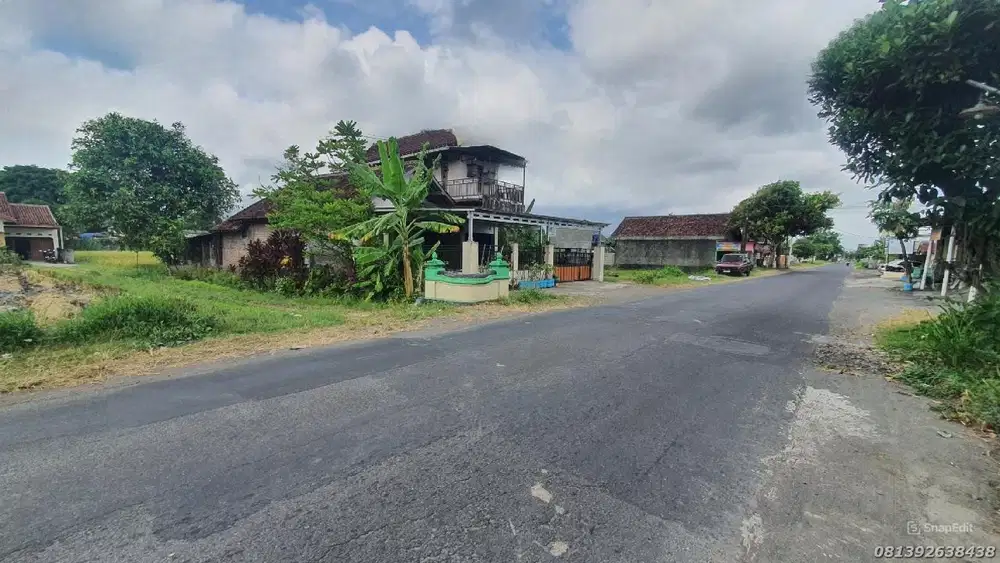 Dekat SMK Yapemda 1 Sleman Tanah Apik Jogja Di Jl. Berbah Kalasan SHMP