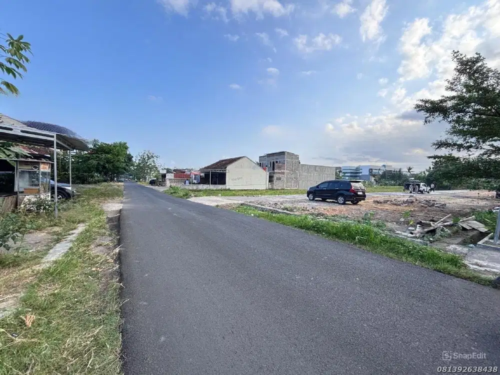 TEPI JALAN UTAMA Tanah Jogja Dalam Ringroad Dekat Ke Kampus UMY & PGRI