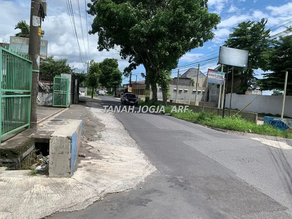 2 Km Stadion Maguwoharjo, Tanah Jogja Asri Siap Bangun Hunian/Homestay