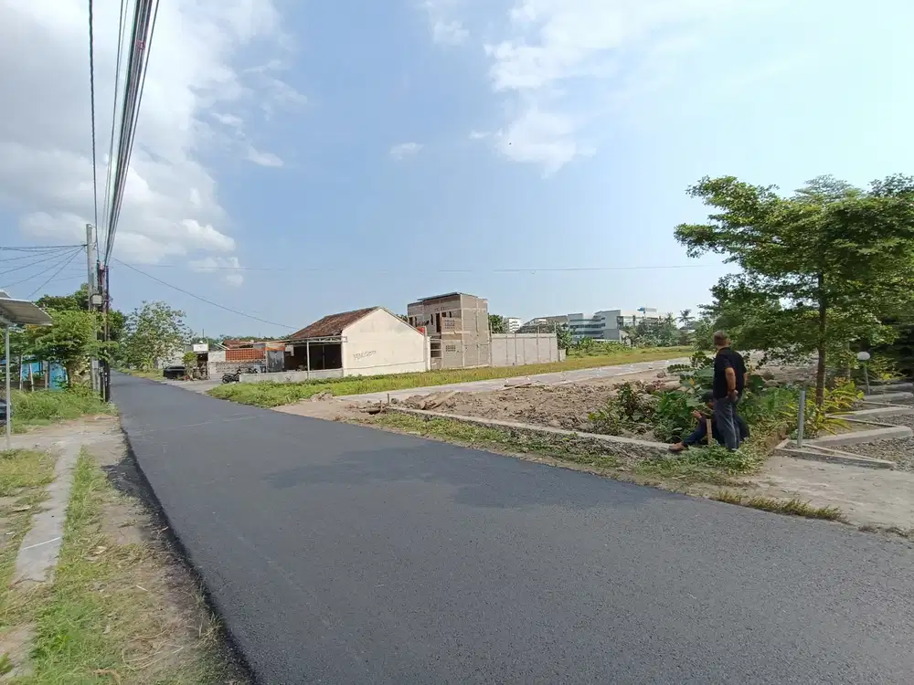 Dekat Titik Nol, Tanah Jogja SHM Jalan Utama Strategis Bangun Kos