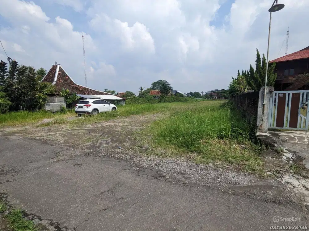 Area Jl. Palagan, Depan KUA Ngaglik Sleman; Dijual Tanah View Sawah