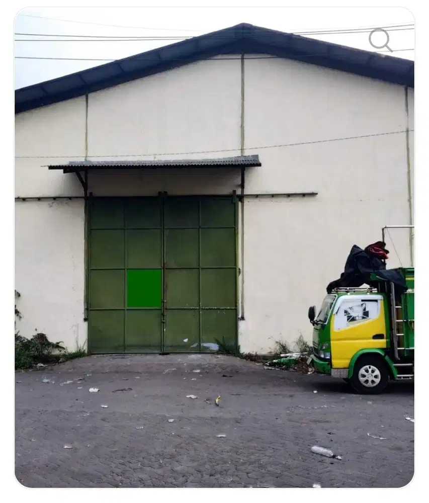 Dijual gudang di Tambak Langon