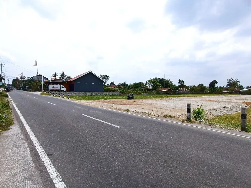 Tanah Siap Akad Notaris Dekat Polsek Godean Sleman