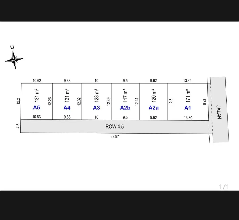 Kavling Siap Bangun 6juta/m Nempel Jalan Aspal,Jalan Damai