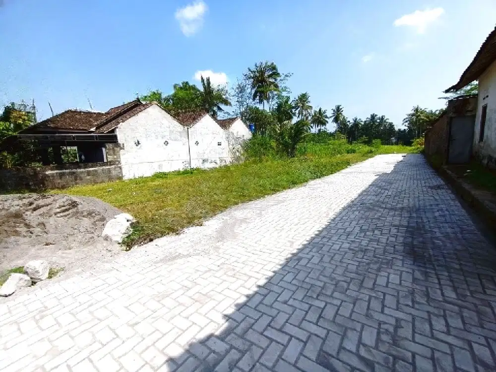 Tanah Strategis Dekat Tempel Sleman, Harga 2jutaan