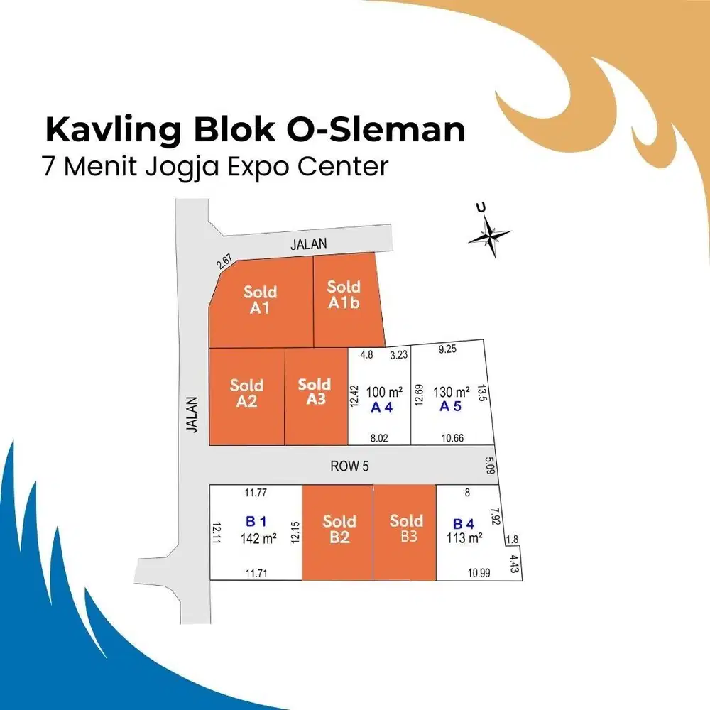 Tanah Dekat RSPAU S. Hardjolukito Legalitas SHM Sleman