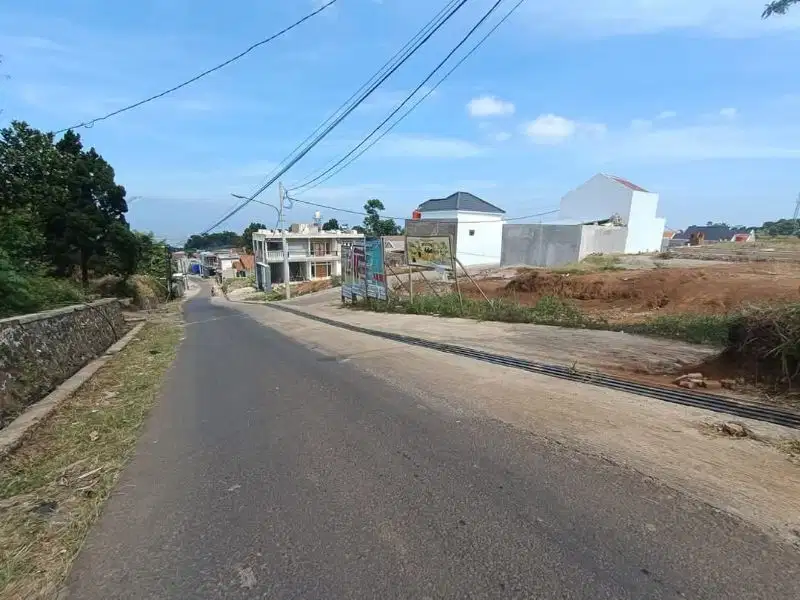 Tanah kavling dalam cluster exlusive