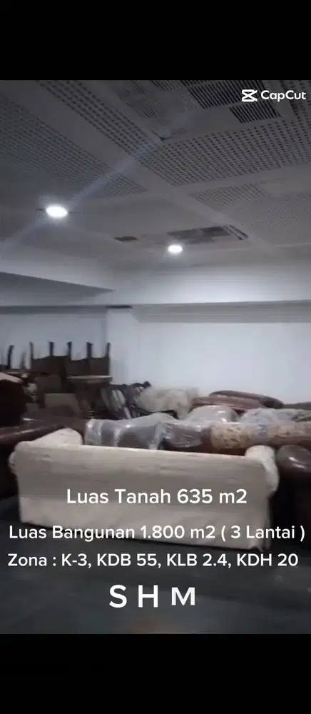 Dijual Resto Cafe Bar di Kemang raya jakarta selatan tanah nya 635m