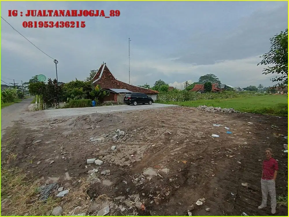 Jl damai Area sawah tanah cocok bangun villa dan Rumah dijual murah