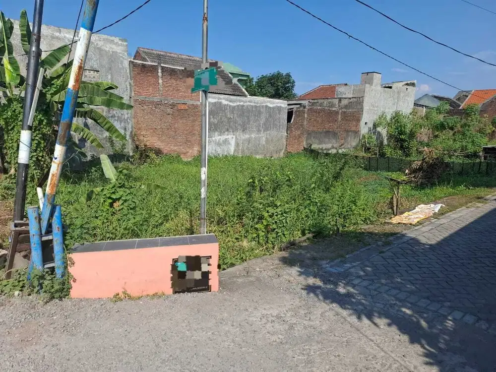 Tanah Kavling Siap Bangun Bisa dijadikan 2 kavling di Juanda Sidoarjo