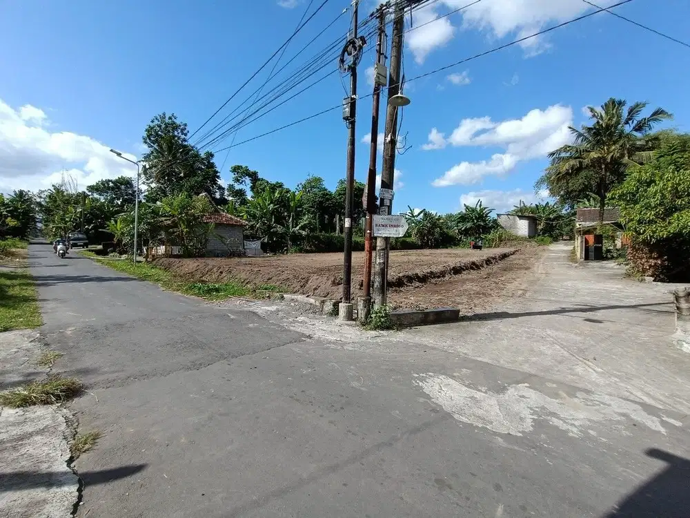 Tanah Pekarangan di Ngalangan Jl.Kaliurang km 10, Sleman