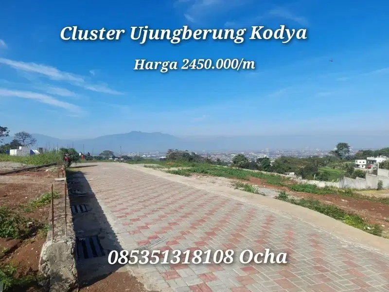 Kavling Siap bangun view nya yg indah Kodya Ujungberung