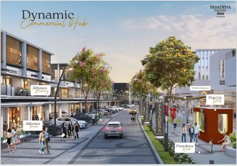 Dijual ruko pasadena type alfresco design modern cocok untuk bisnis