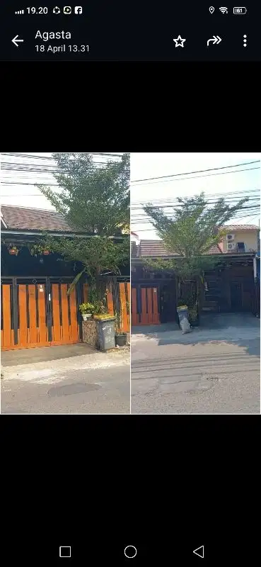 Rumah type 180 /244meter SHM di kompleks rivaria sawangan