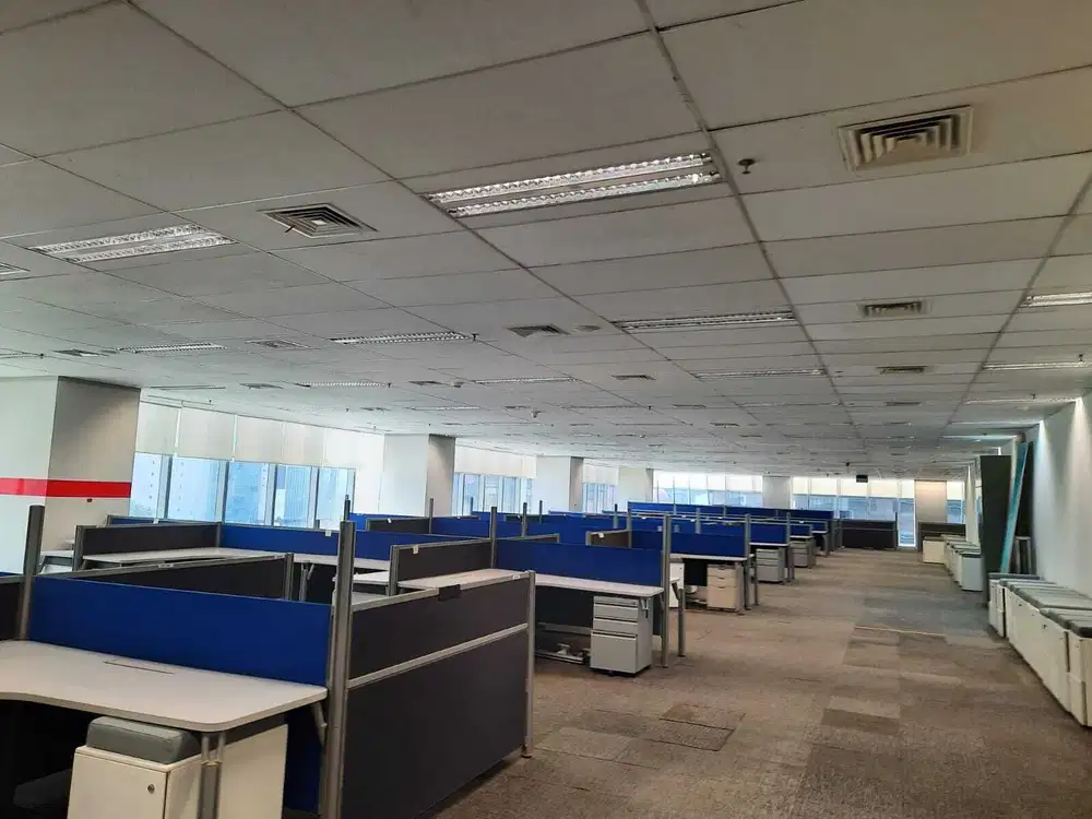 Sewa Kantor Full Furnish 682 m2 di RDTX Square Kuningan, Hrg Nego