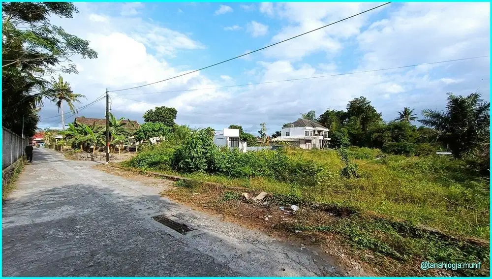 Tanah Warak dekat Pemda Sleman, Harga Nego Siap AJB