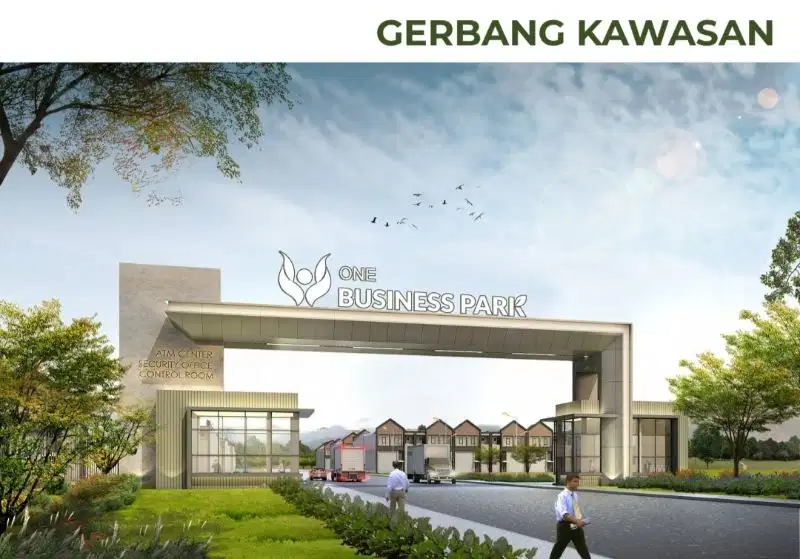 Dijual gudang multifungsi pik2 gudang desain modern