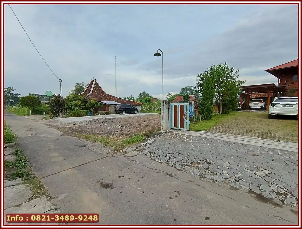 View Sawah dan Merapi DI Jogja Utara Area Jl.Damai