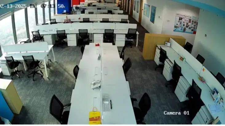 Sewa Kantor Siap Pakai Luas 1223 m2 di AIA Central Sudirman