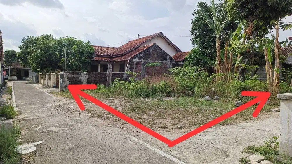 Tanah murah Tohudan colomadu cocok untuk hunian/ kos an dekat IHS