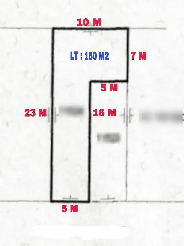 Dijual Cepat Kavling Bentuk L Strategis di Mulyosari Tengah