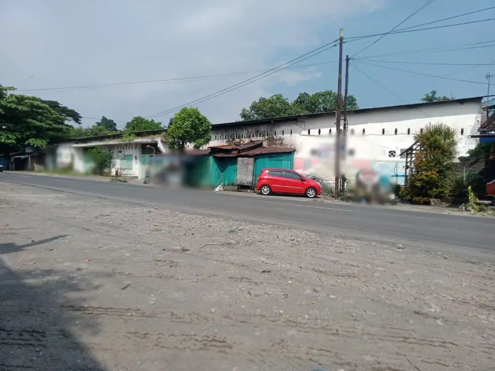 Dijual tanah di grogol solobaru jalan raya DPU 1,6ha SHM