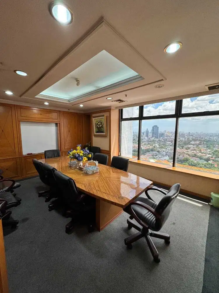 Sewa Kantor Full Furnish 168 m2 di Graha Mandiri Thamrin, Hrg Nego
