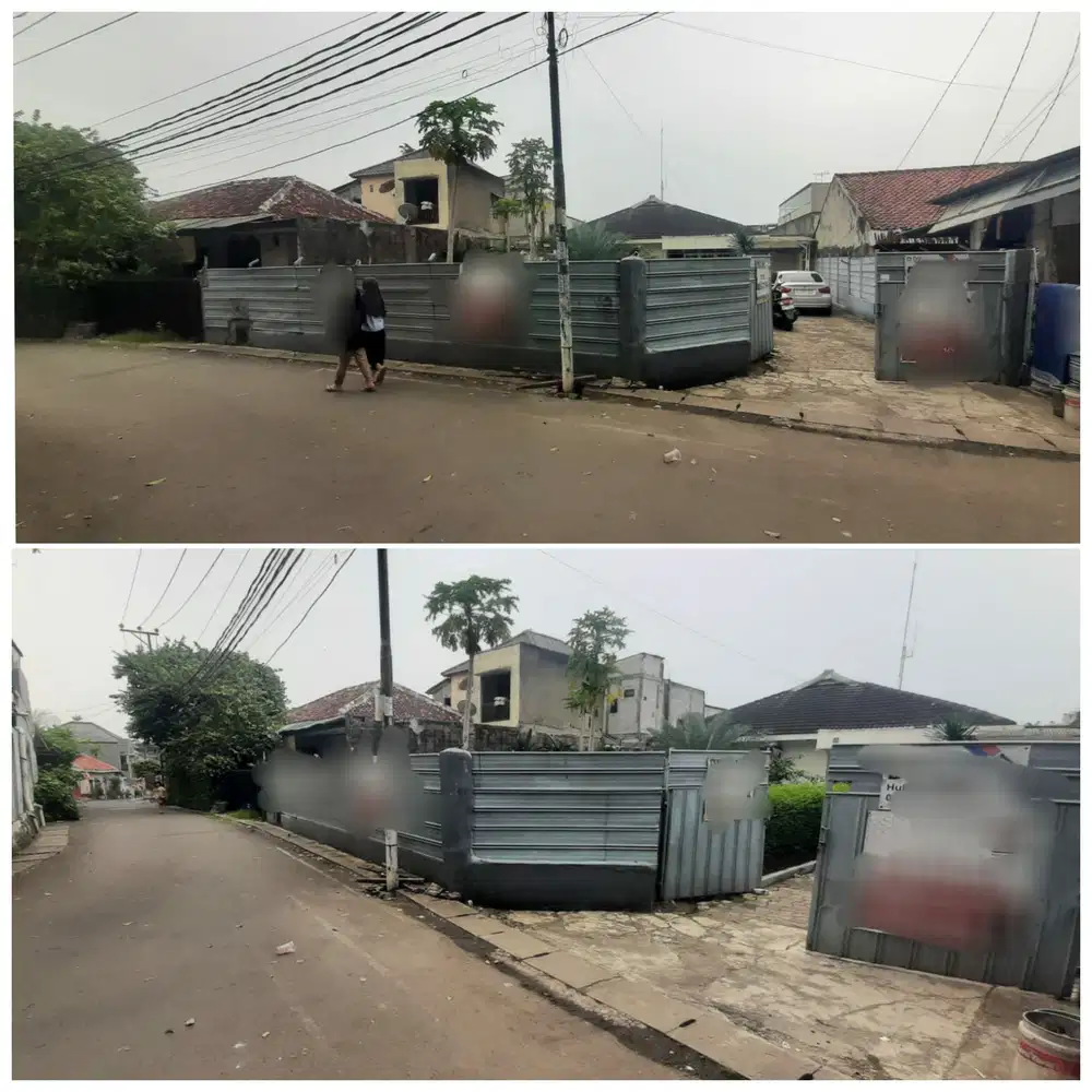 Tanah Rumah Kavling 850m REMPOA ciputat timur