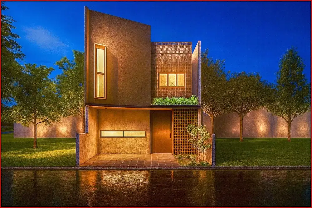 Jl Kabupaten: Rumah 2 Lantai Gaya Industrial di Lokasi Strategis