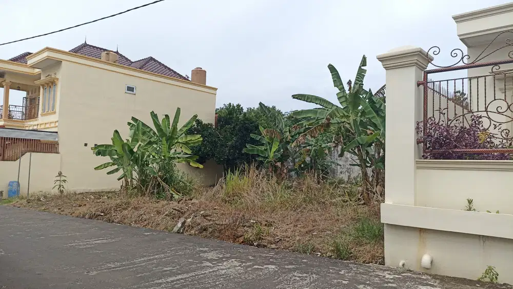 Dijual tanah 300 m² dalam komplek Arisma, Suka bangun Palembang