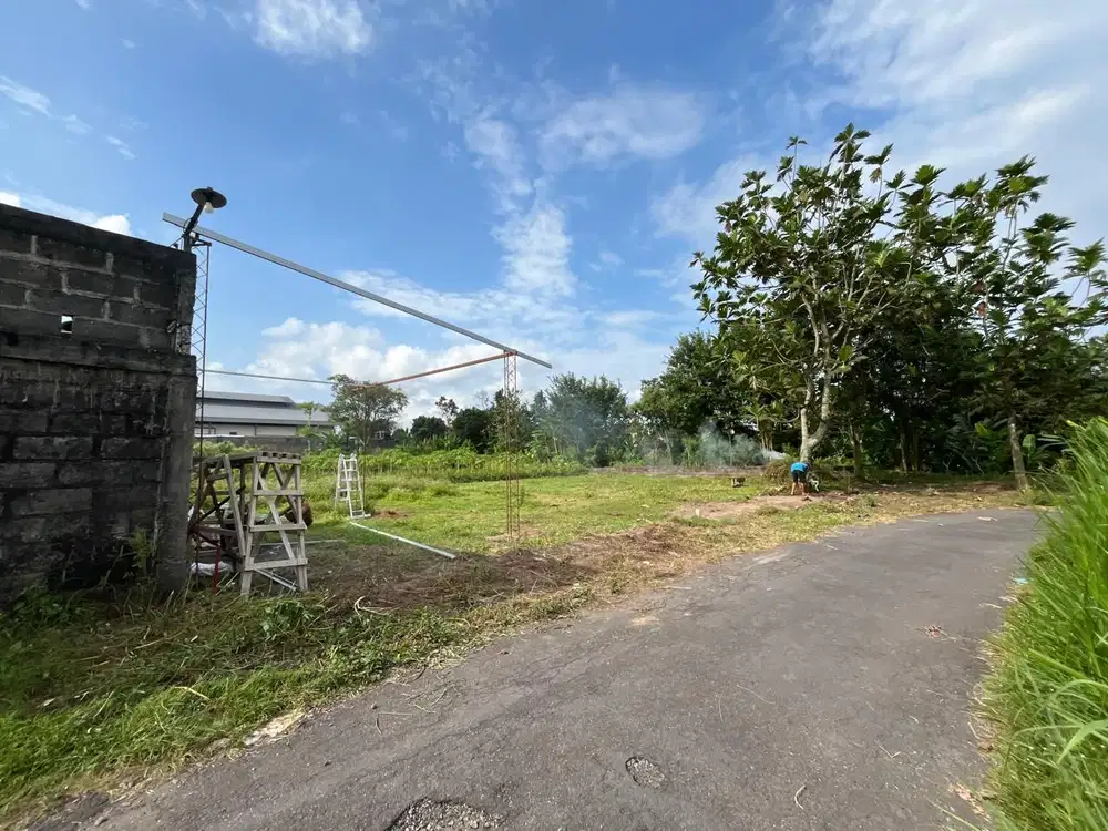 2 MENIT PASAR REJODANI: Tanah 3 Jutaan Tepi Aspal Jogja Palagan