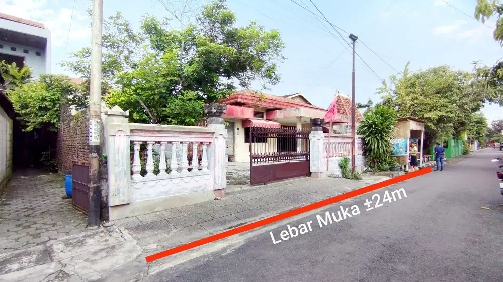 Rumah Hitung Tanah dekat RS JIH dan Stadion Manahan Banjarsari