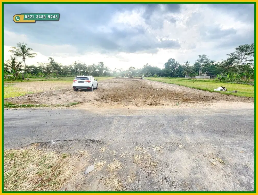 View Sawah Dan Merapi, Tanah Untuk Villa di Kaliurang Jogja