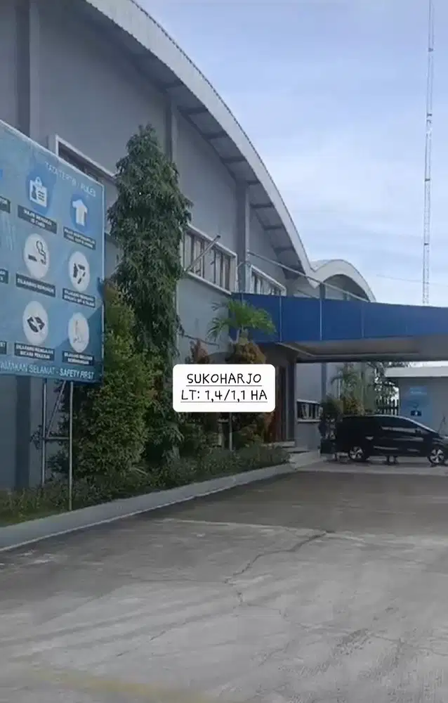 DIJUAL GUDANG DI GROGOL, SUKOJARJO, JAWA TENGAH