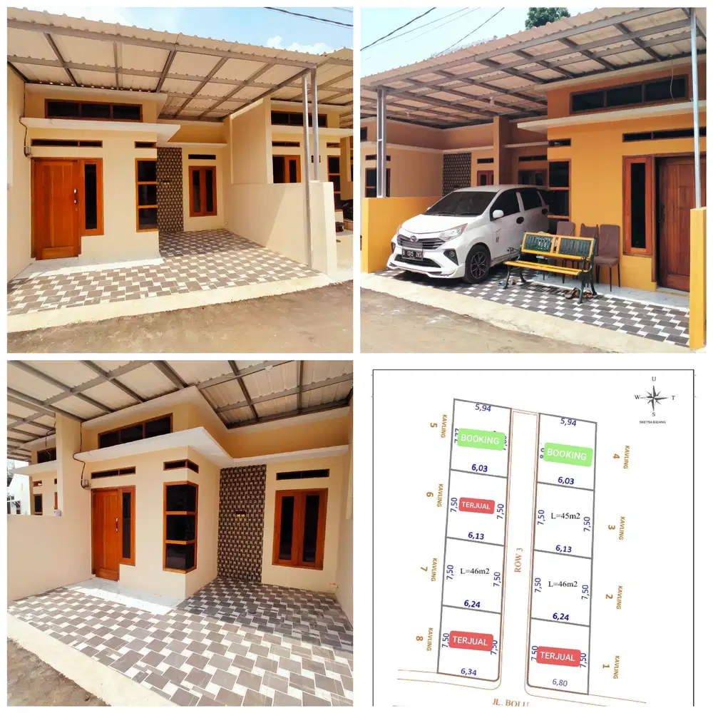 Rumah murah ready stock semua