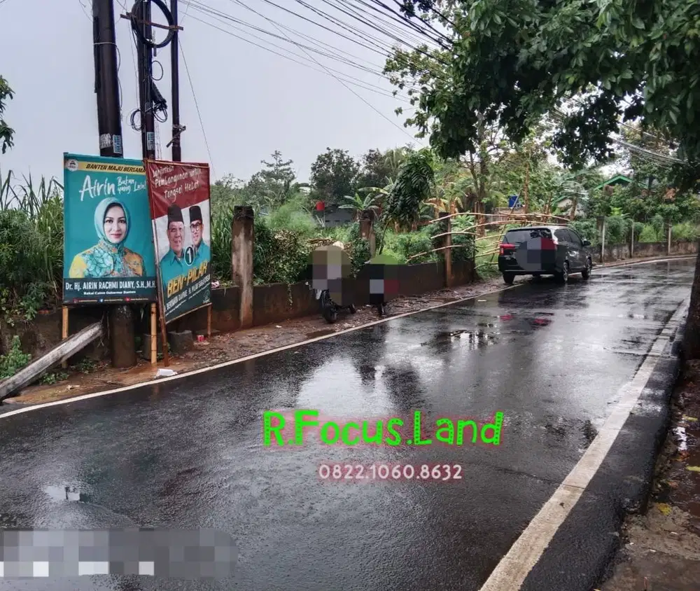 Tanah Lahan Komersial 1700m dekat Graha Raya Bintaro