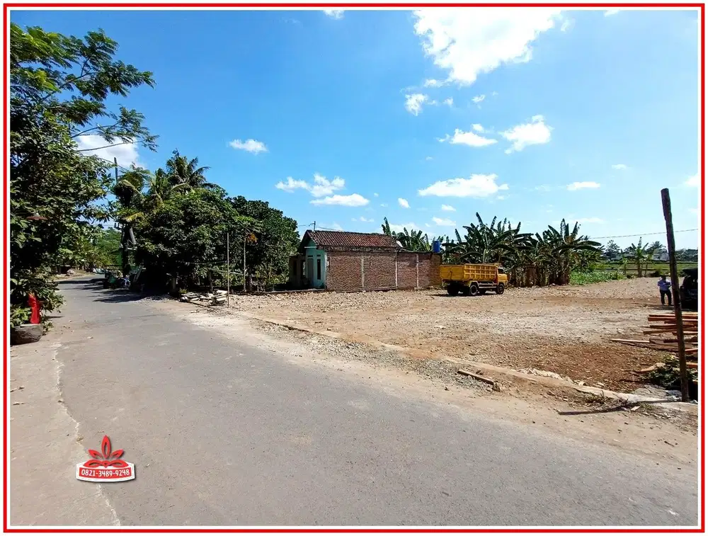 Tanah Hook SHM di Jejeran Bantul : Dekat Sate Pak Pong