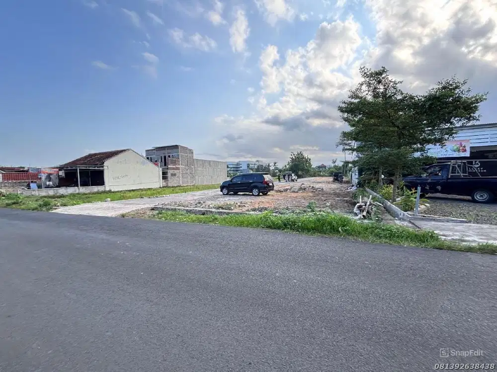 AREA RINGROAD BARAT Tanah Jogja Timur Kampus Unjani Untuk Kos / Usaha