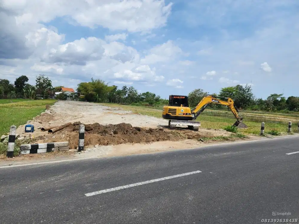Tanah Godean Di Jalan Utama Sidokarto Dekat Ke Kampus UNISA Jogja