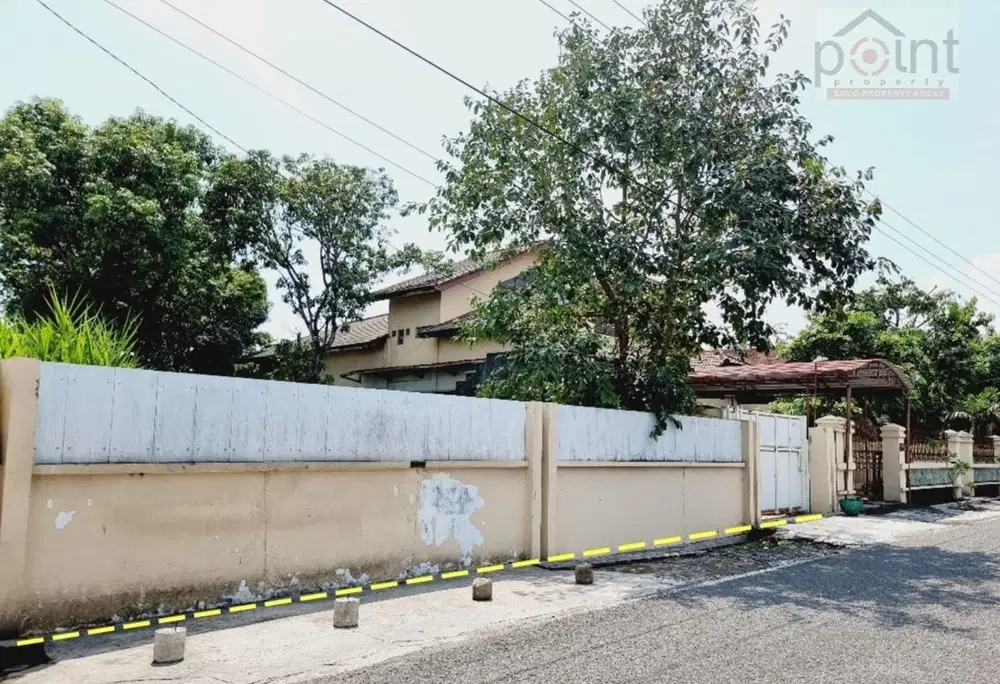 Tanah kerten strategis solo kota luas jln lebar