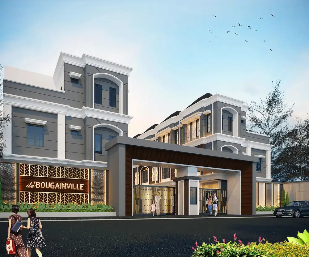 Villa Medan Timur komplek De Bougainville