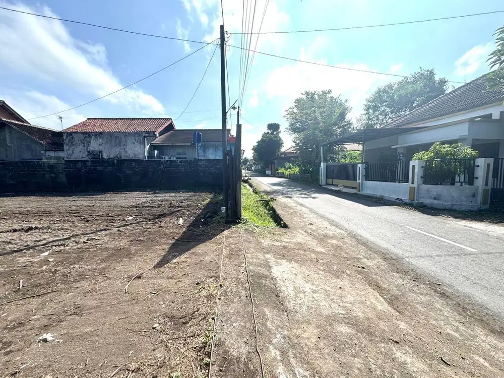 Tanah Strategis Dekat Ringroad Utara, Siap AJB Siap Bangun