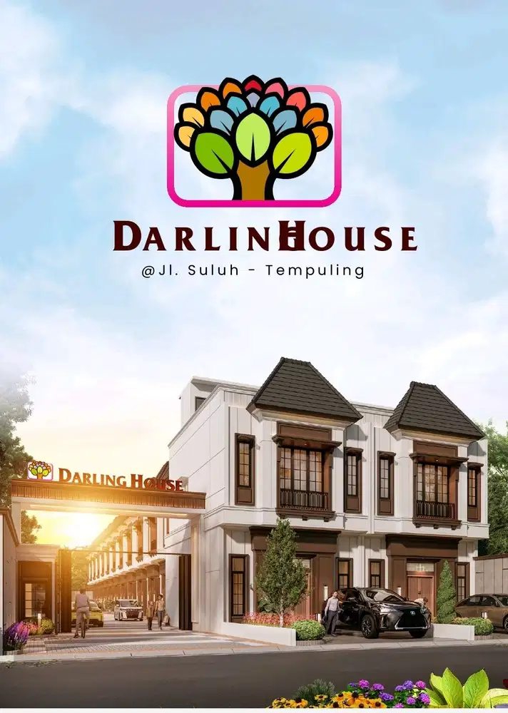 Di Jual Villa daerah medan timur krakatau di Komplek Darling House
