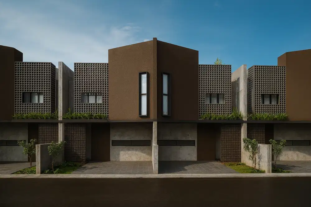 Dekat Jl. Kabupaten – Industrial Modern + Kolam Renang, 400 mtr UTY