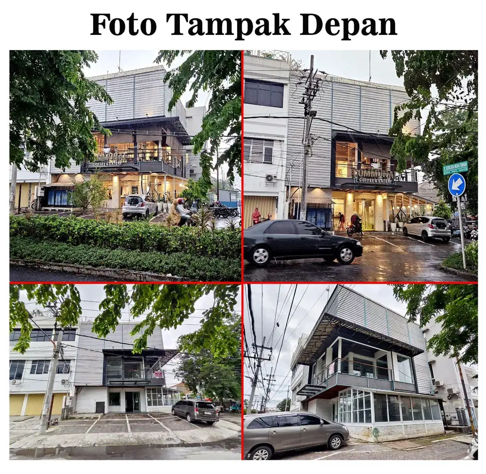 EXCLUSIVE LISTING DISEWAKAN Bangunan untuk Cafe (ex COMMUNAL)