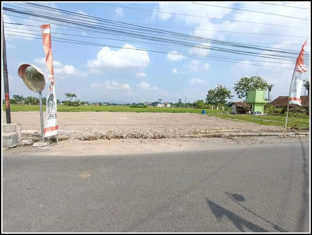 View Sawah di Purwomartani, Tanah SHM Kalasan Sleman