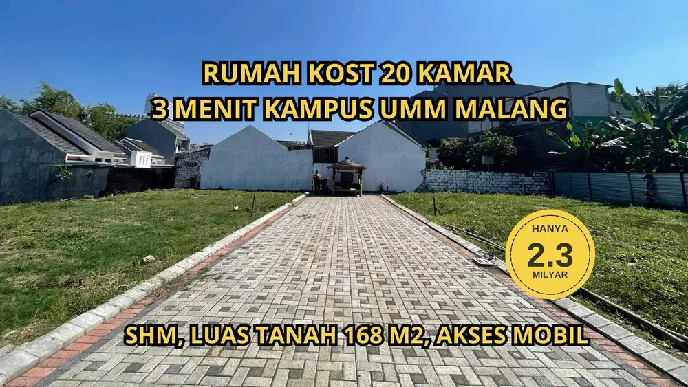 Kost Belakang Apartmen Begawan Malang