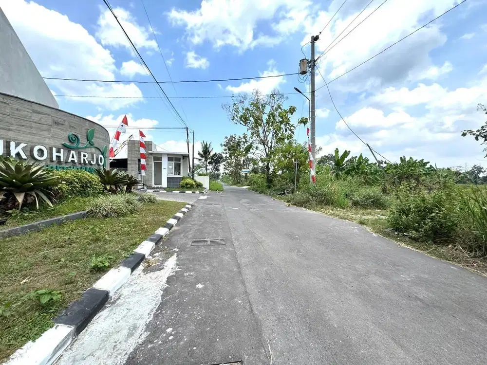 Tanah Pekarangan Jl Kaliurang Km 12 Sleman, Tepi Jalan